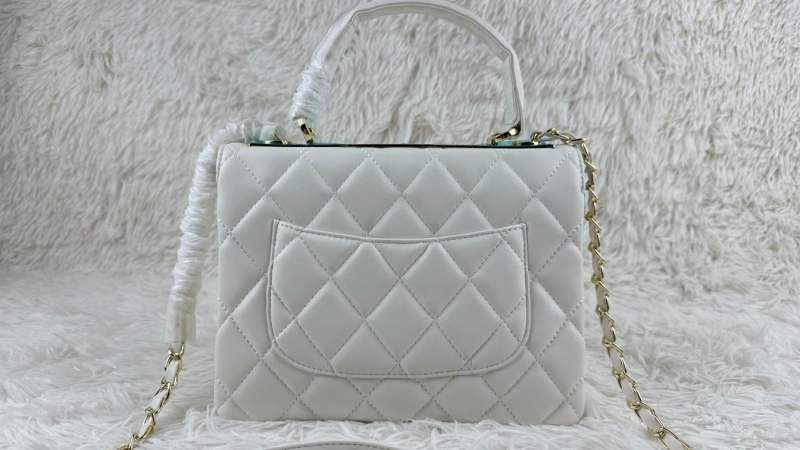 Ch**el top handle bags